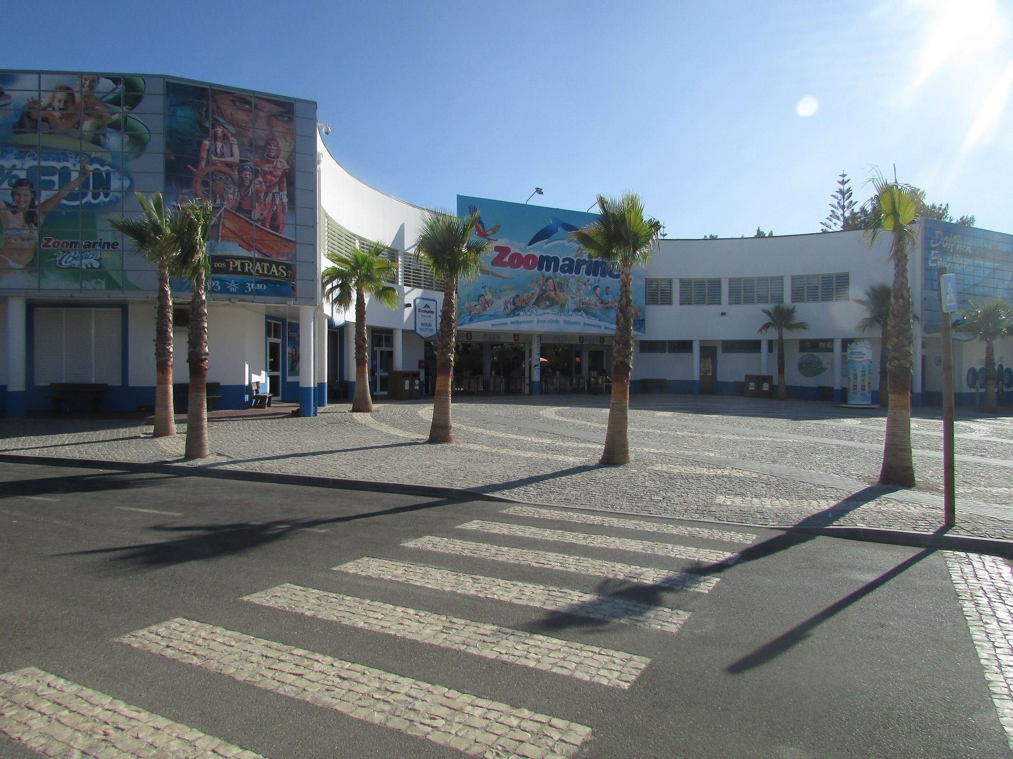 Main entrance of Zoomarine in Guia, Albufeira