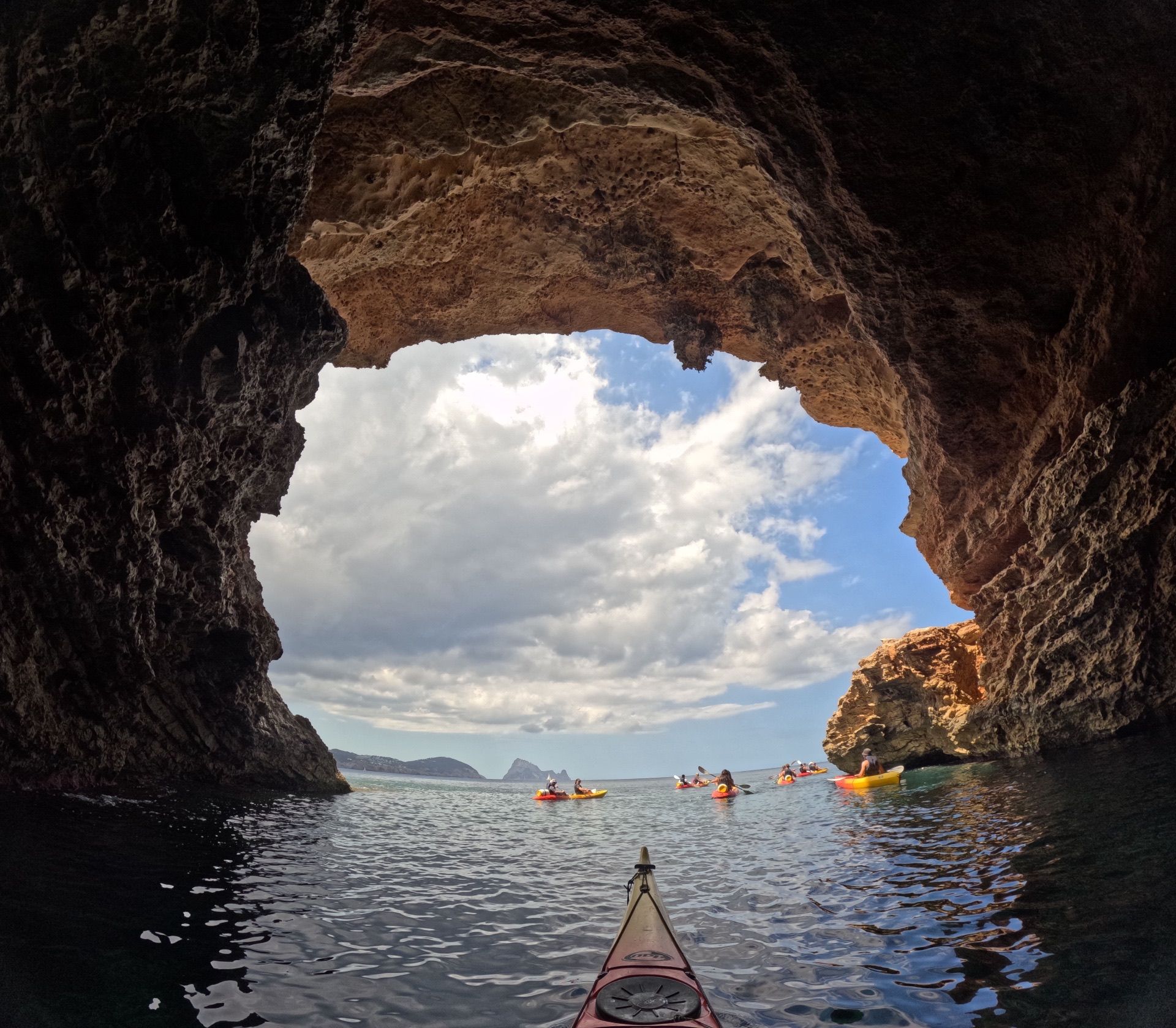 Ibiza Sea Cave Kayak and Snorkel Tour from Cala Codolar