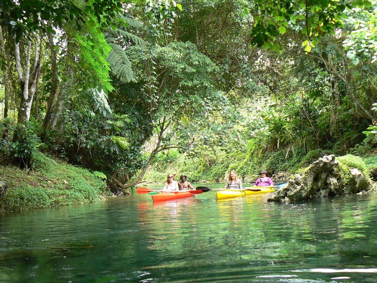 River Kayaking and Cascades