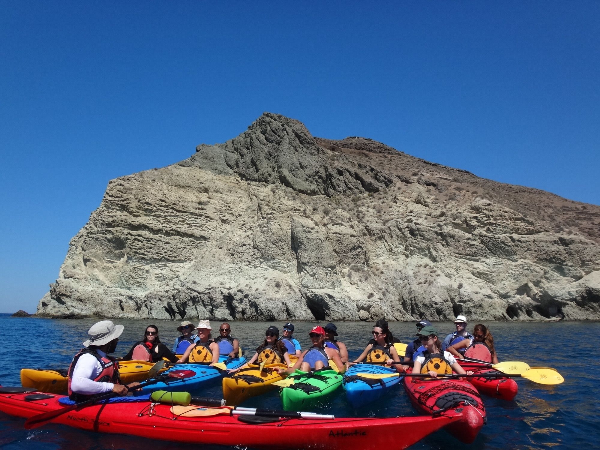 Sea Kayaking on Santorini's South Coast