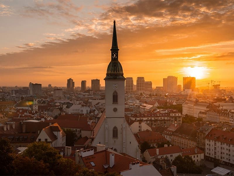 Heart of Europe from Bratislava