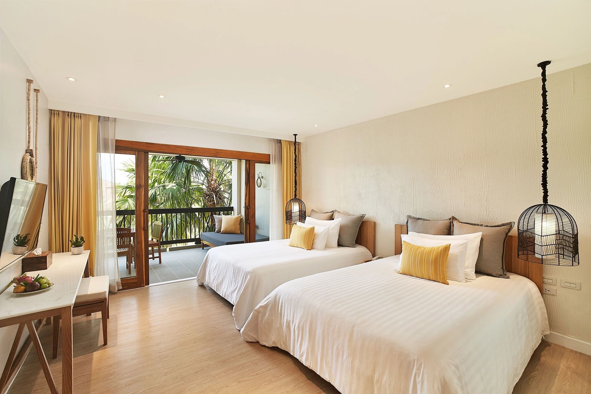 Deluxe room with two beds