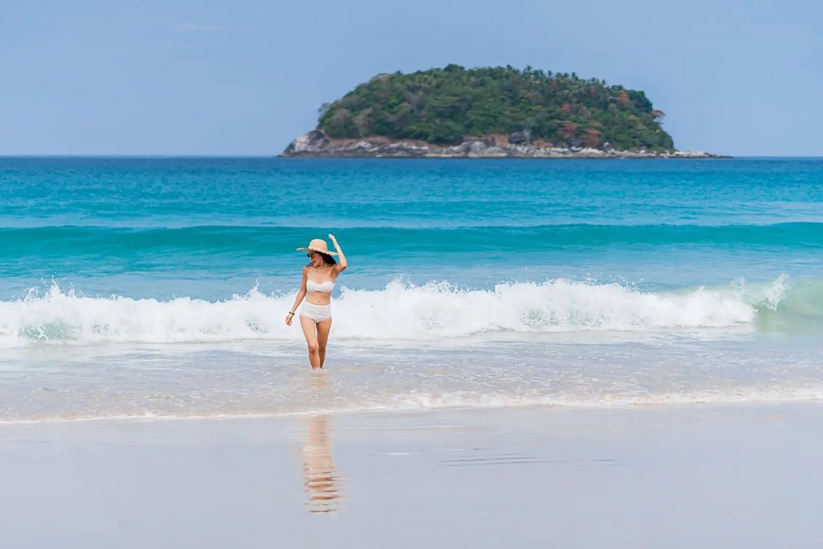 Kata Beach with Koh Pu offshore