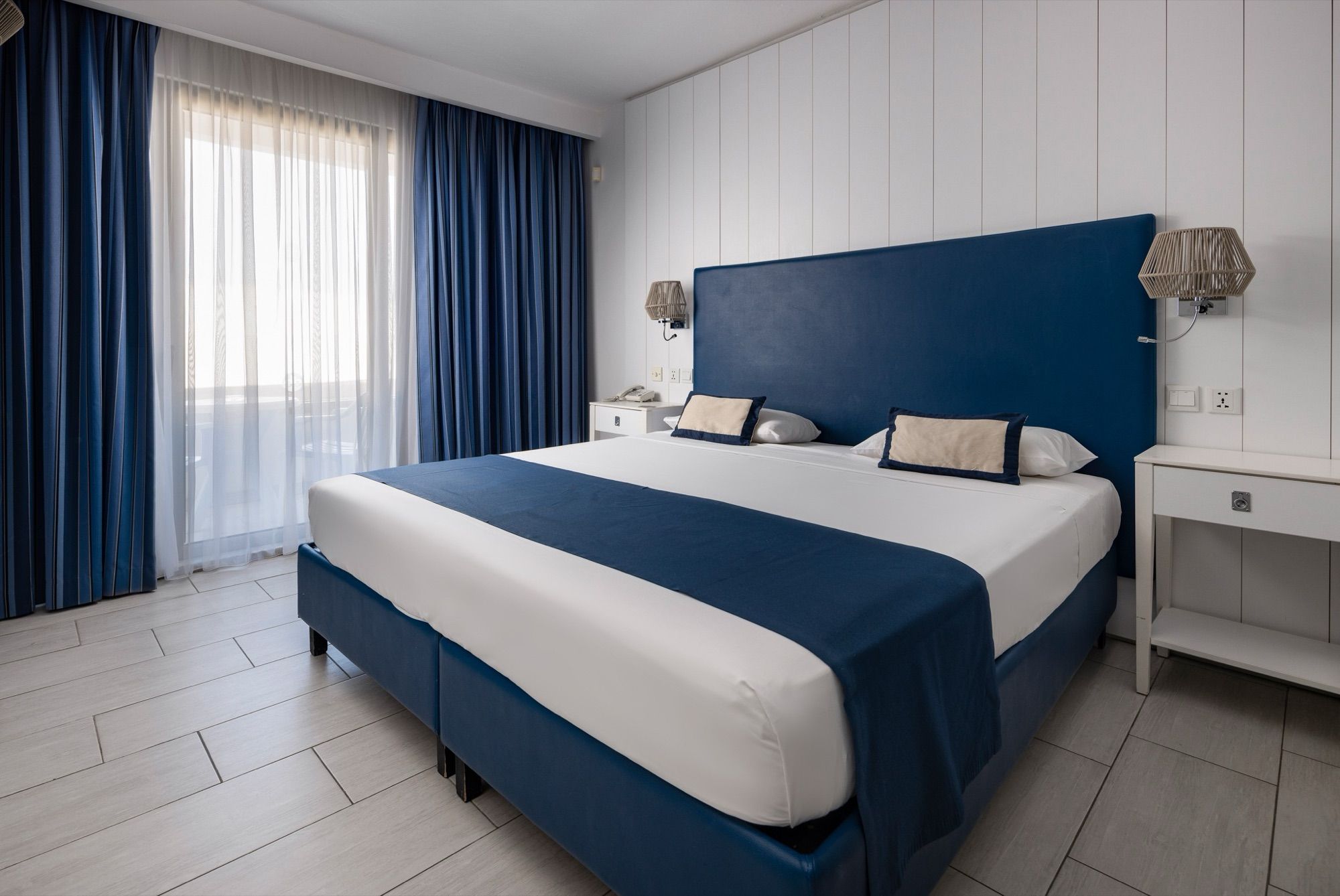 Refurbished double room