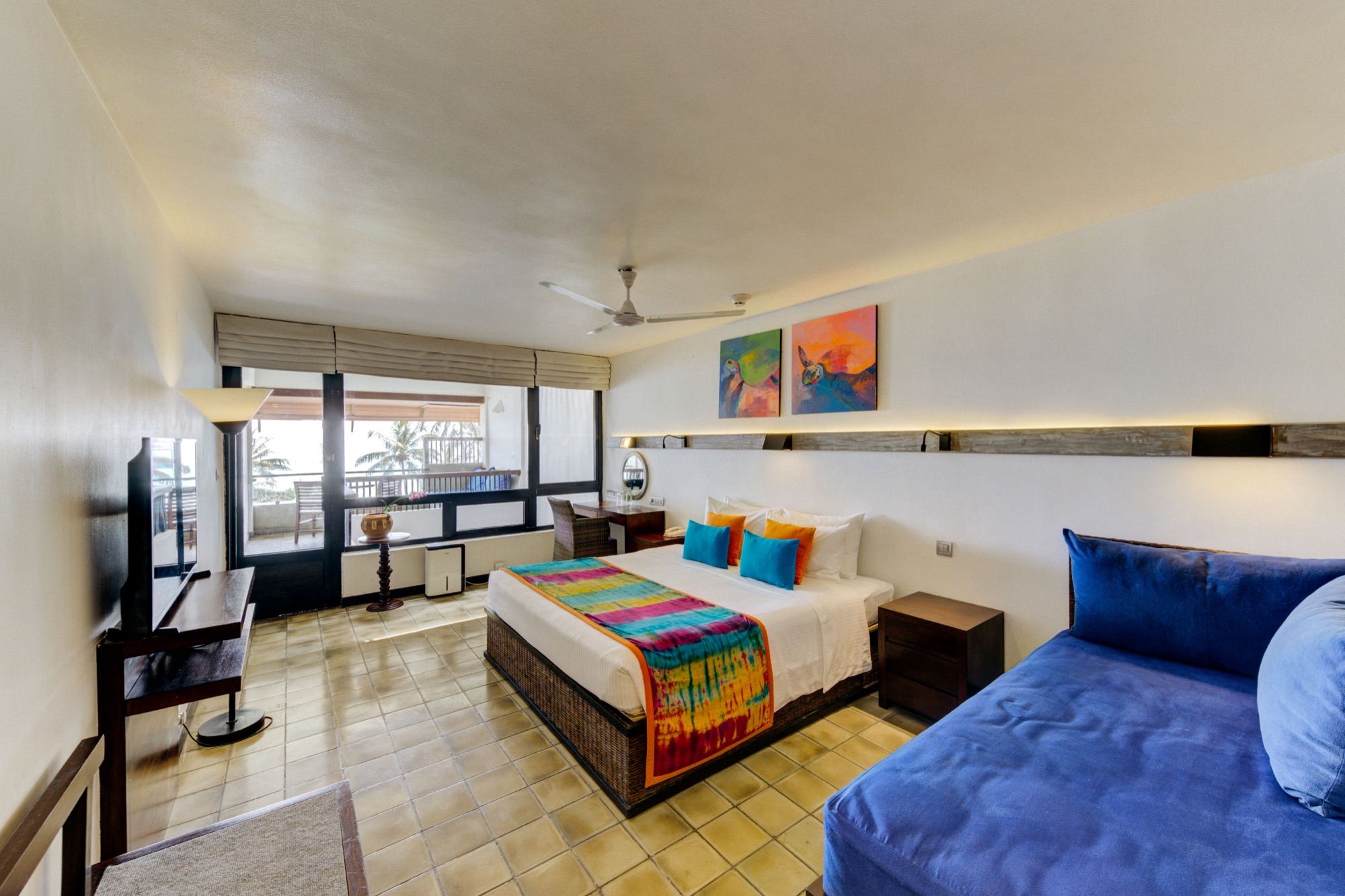 Ocean-facing room