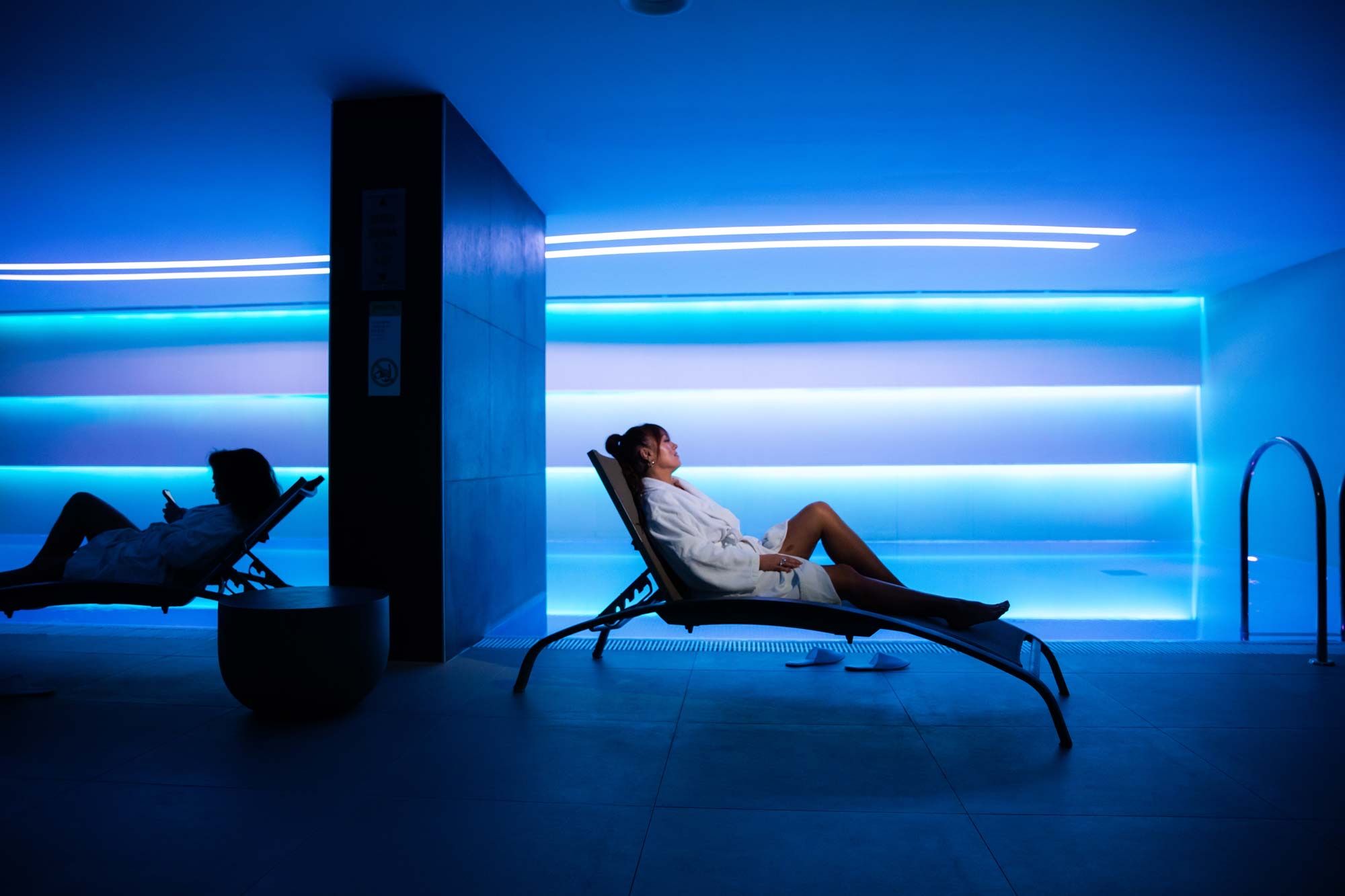 Indoor pool in the wellness area