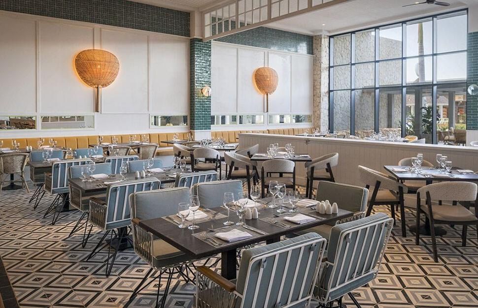 One of the à la carte restaurants