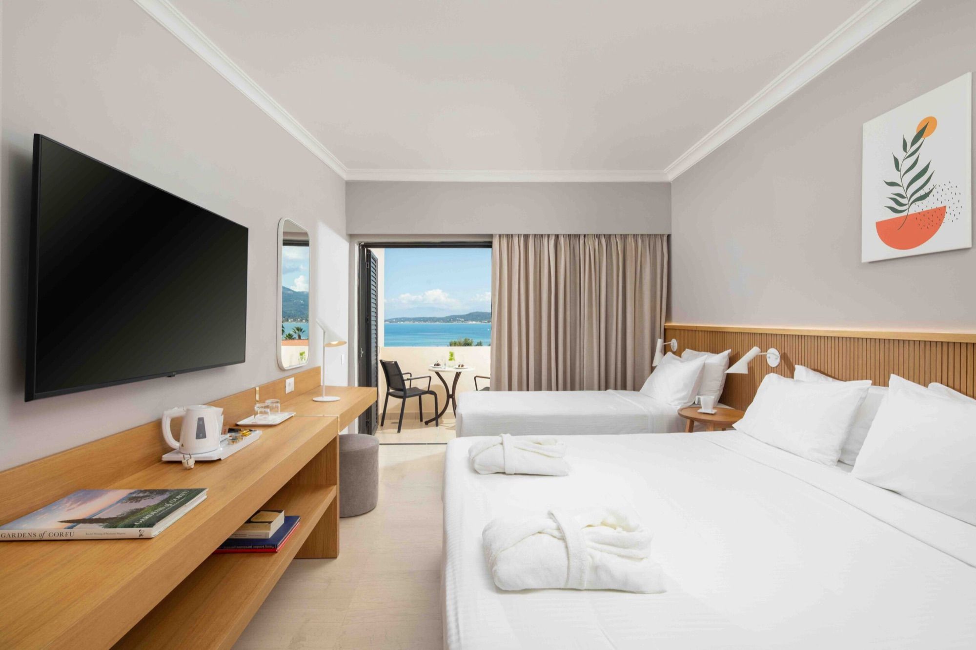 Double room with sea view, renovated in 2025