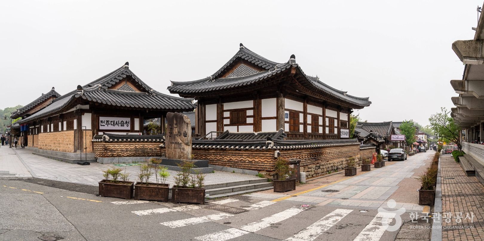 Hanok houses in Jeonju Hanok Village