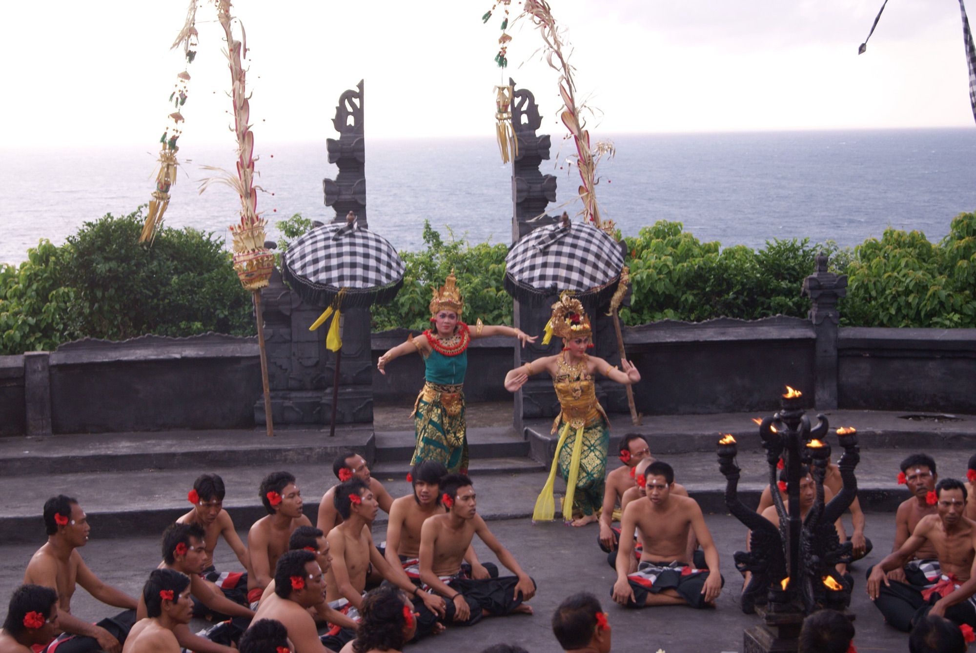 Uluwatu Temple and Kecak Fire Dance at Sunset