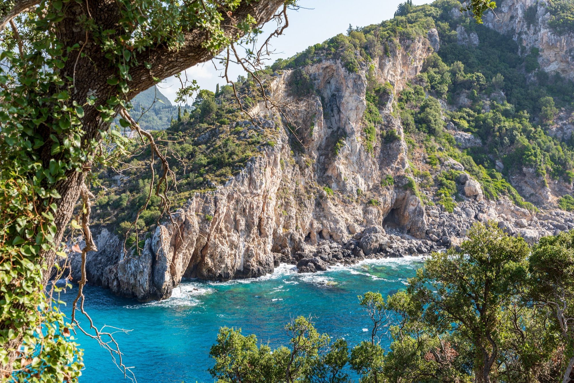 Paleokastritsa Sea Caves Boat Trip