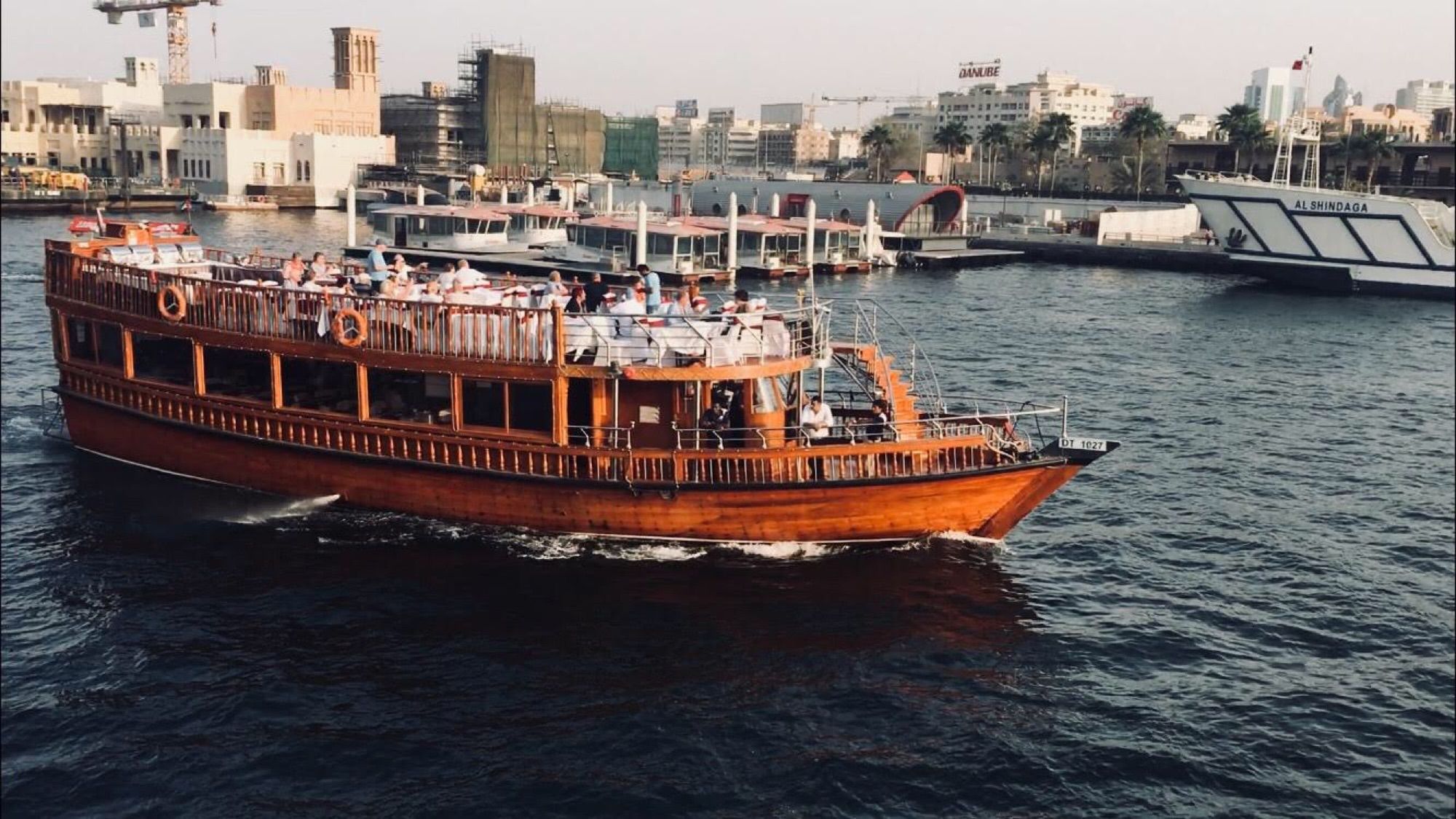 Dubai Creek dhow dinner cruise