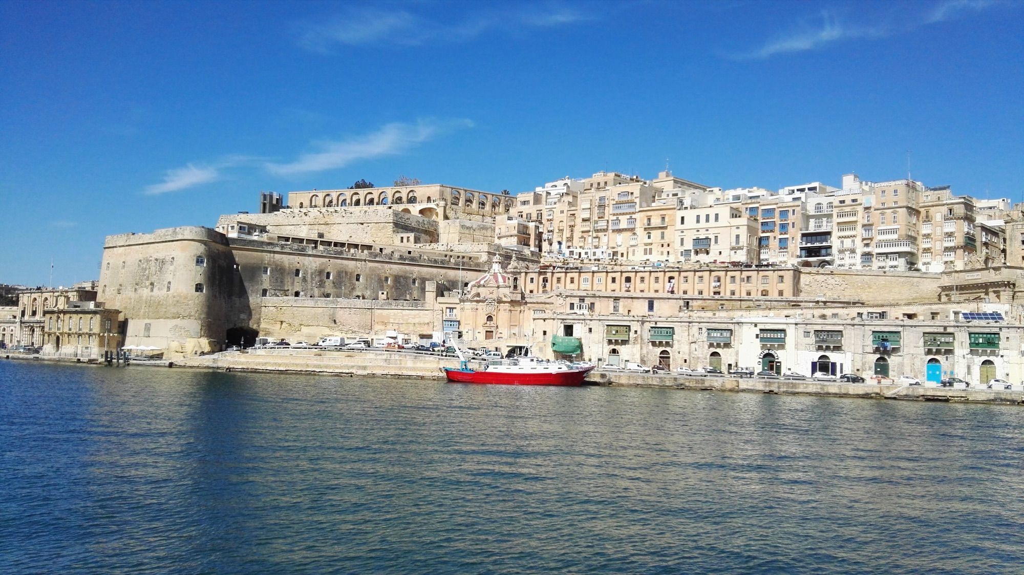 Valletta's waterfront and bastions